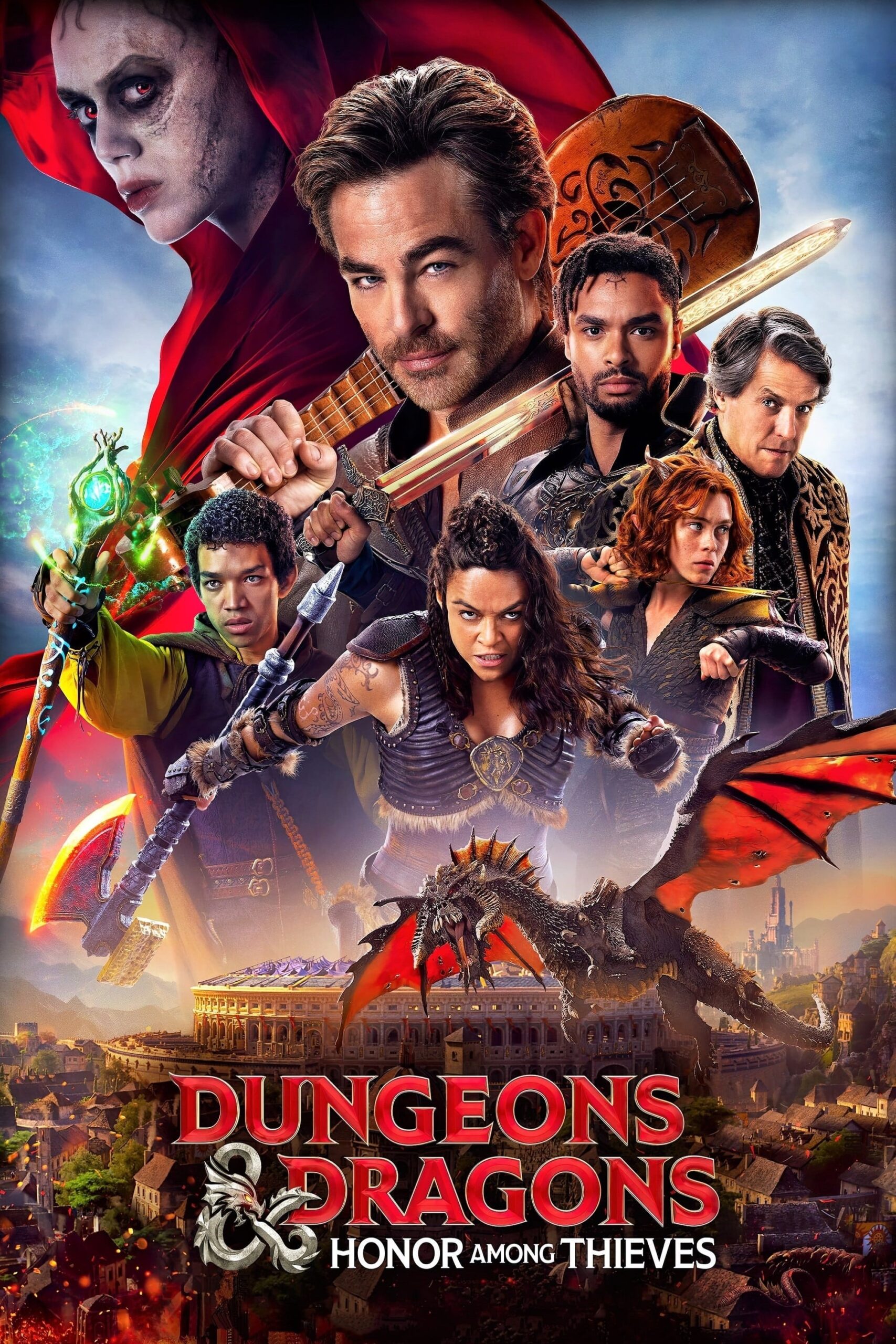 Poster for the movie "Dungeons & Dragons: Honor Among Thieves"